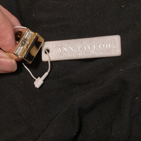 Ann Taylor Jewelry - New Ann Taylor Gold and Crystal and tortoise Accent Ring